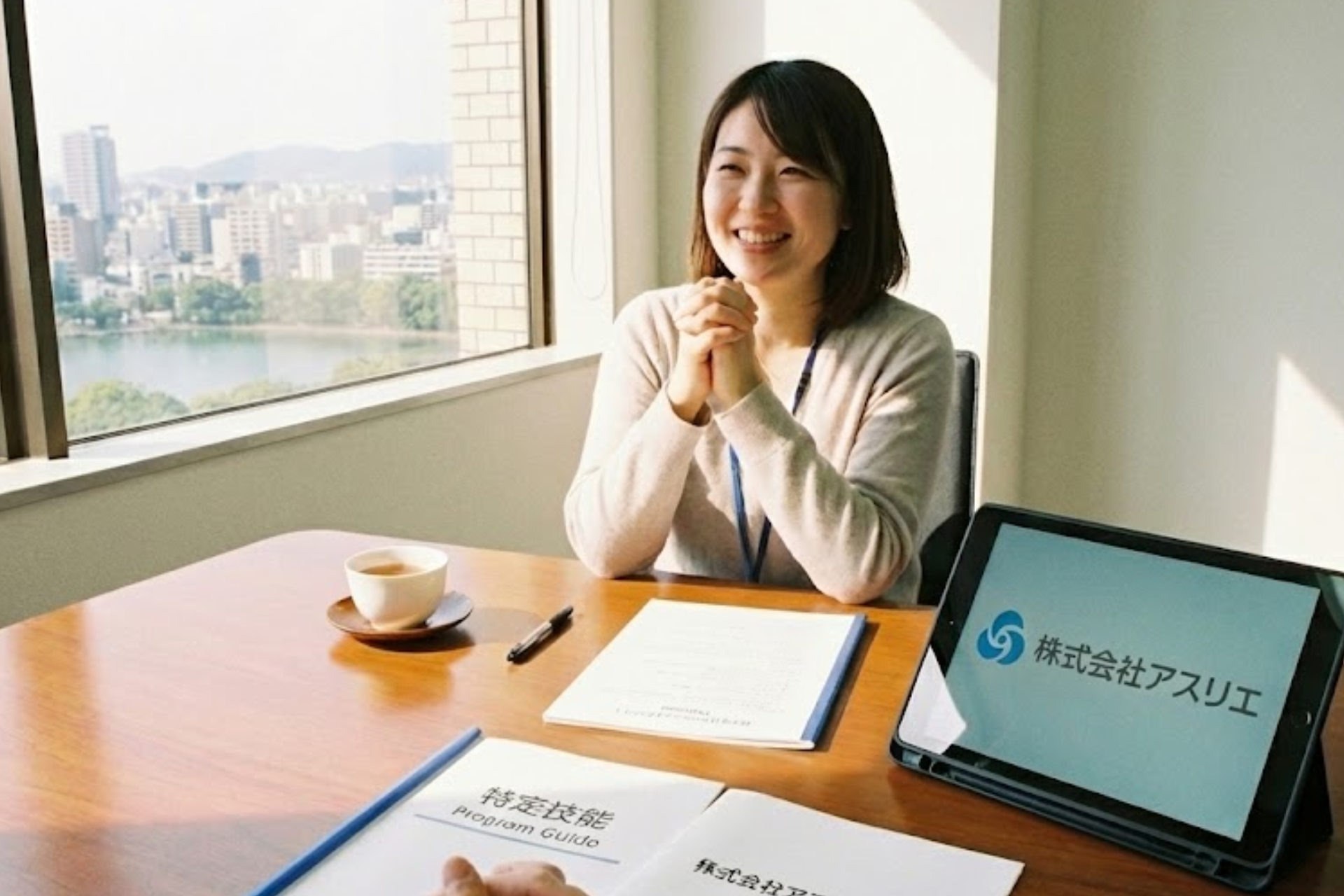 株式会社アスリエによる外国人雇用コンサルティングの風景